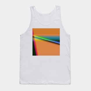 red blue green texture art Tank Top